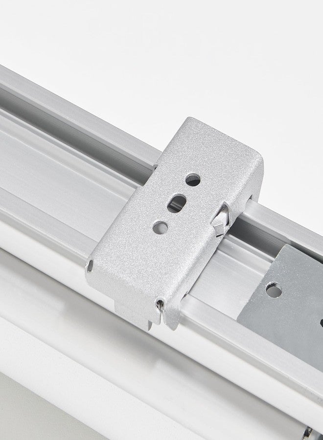 TOVALOR Cordless Bracket,Roller Shade Replacement Accessory,Pull Down Handle,Suitable for Inside & Outside Mount Roller Blinds,Universal for Indoor Cordless Shades(Grey) - Image 3